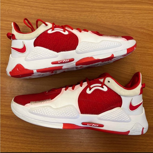 Nike PG 5 University Red - Picture 2 of 11